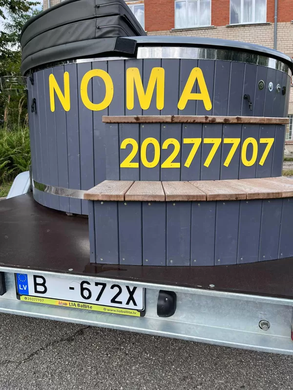 Pelēkais kubls ar malkas apkuri